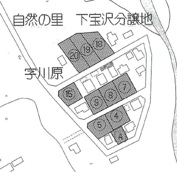 Compartment figure. Land price 11 million yen, Land area 389.43 sq m