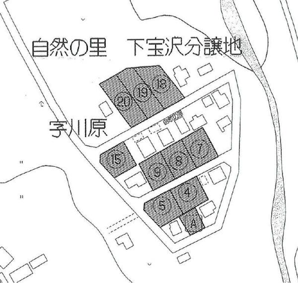Compartment figure. Land price 8.9 million yen, Land area 307.51 sq m