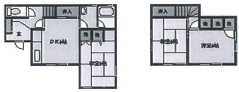 Floor plan. 9.8 million yen, 3DK, Land area 88.18 sq m , Building area 65.41 sq m