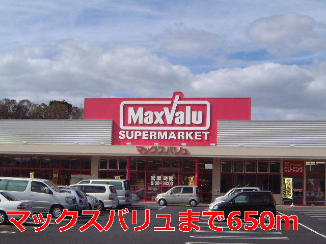 Supermarket. Maxvalu until the (super) 650m