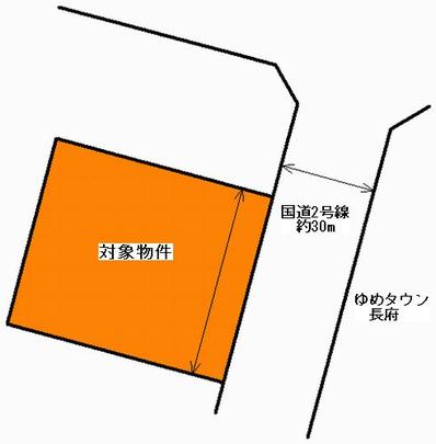 Compartment figure. Land price 60 million yen, Land area 1,441 sq m