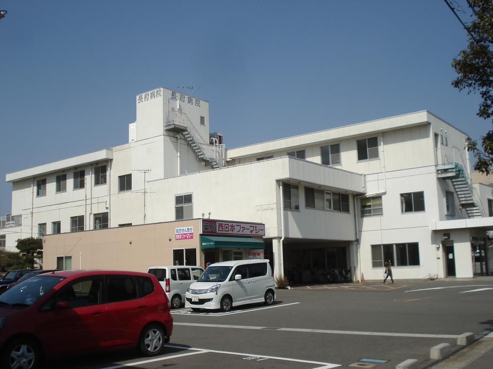 Hospital. Chofu to the hospital 1222m