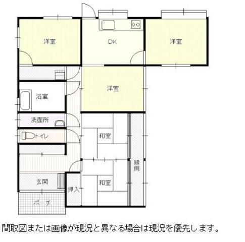 Floor plan. 4.5 million yen, 5DK, Land area 219.13 sq m , Building area 85.01 sq m