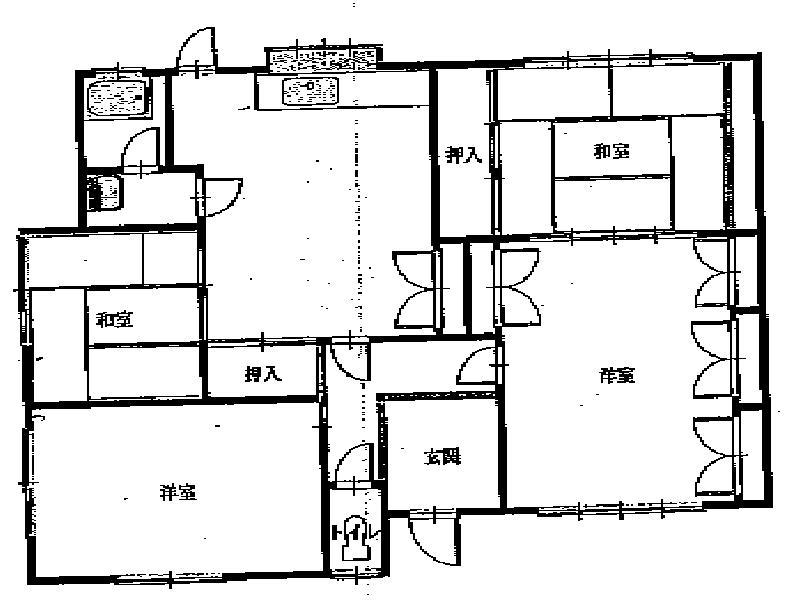 Floor plan. 7 million yen, 4DK, Land area 162.71 sq m , Building area 77.42 sq m