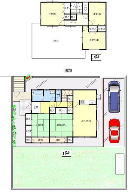 Floor plan. 30 million yen, 5LDK, Land area 323.82 sq m , Building area 142.56 sq m