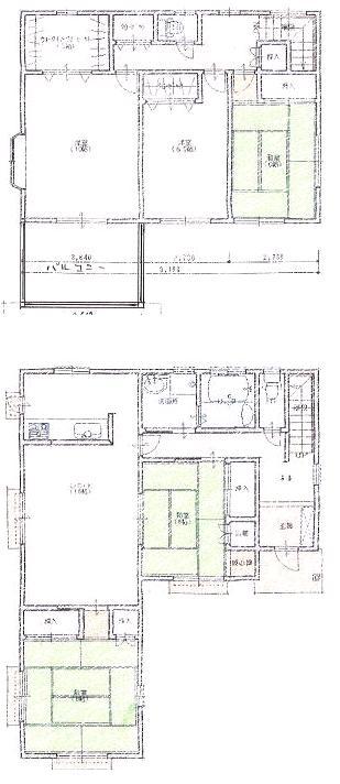 Floor plan. 18,800,000 yen, 5LDK, Land area 173.29 sq m , Building area 134.14 sq m