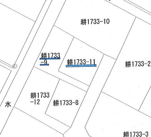 Compartment figure. Land price 5 million yen, Land area 241.15 sq m