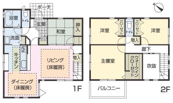Floor plan.  [III -4 No. land] So we have drawn on the basis of the Plan view] drawings, Plan and the outer structure ・ Planting, such as might actually differ slightly from. 