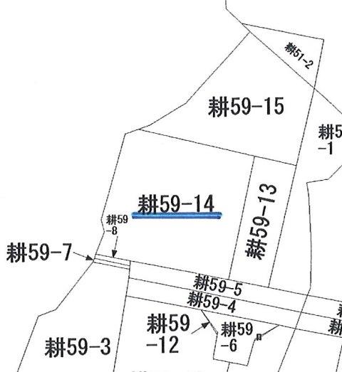 Compartment figure. Land price 8.09 million yen, Land area 267.44 sq m