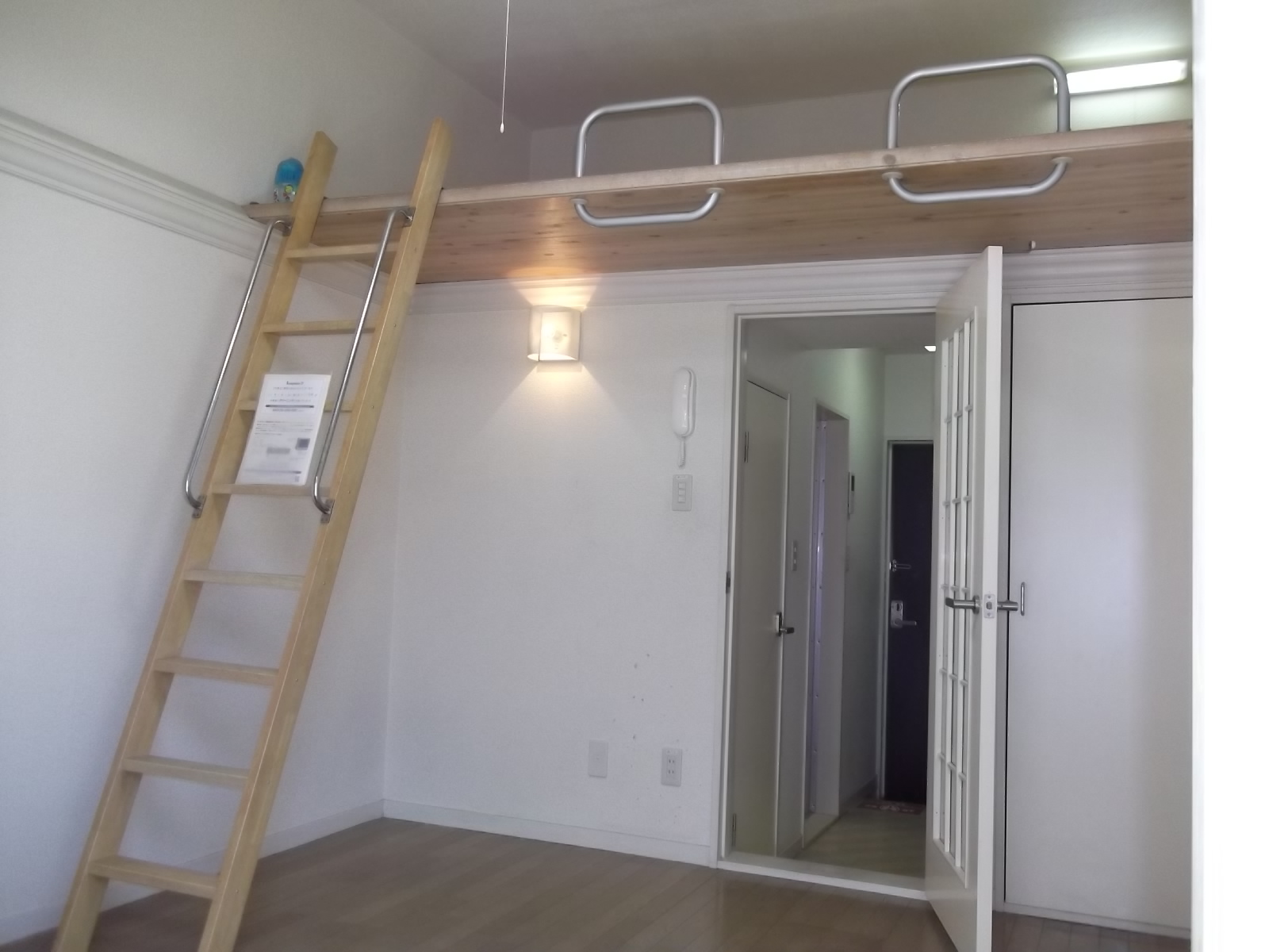 Other room space. It is with loft space on top of the ladder