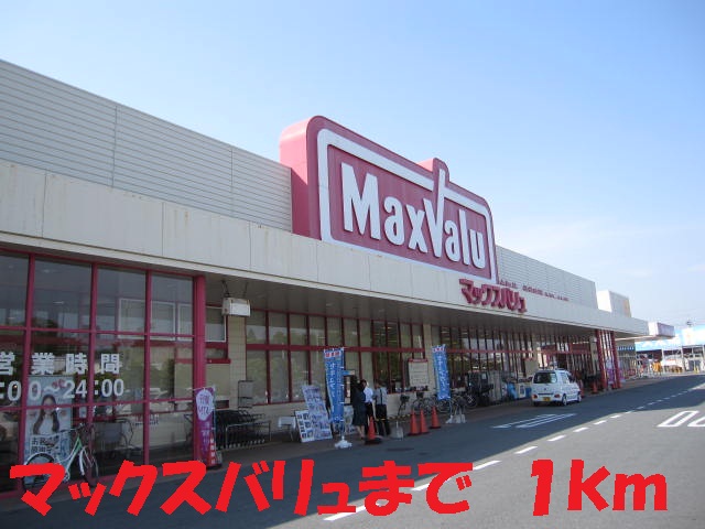 Supermarket. 1000m to Maxvalu (super)