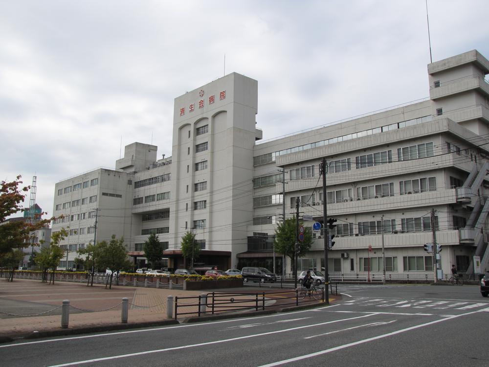 Hospital. Saiseikai 616m Yamaguchi to General Hospital