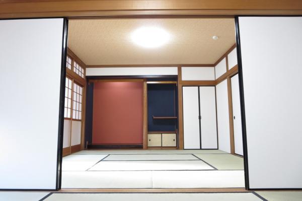 Other introspection. Tsuzukiai Japanese-style room of peace of mind even if many relatives