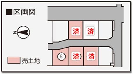 Compartment figure. Land price 5.4 million yen, Land area 178.23 sq m