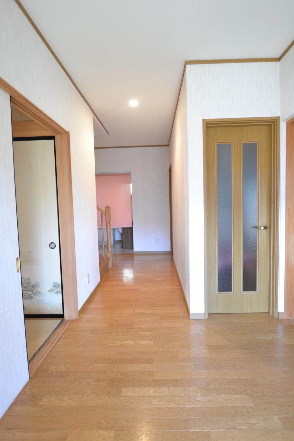 Entrance. It is the entrance with a spacious hallway