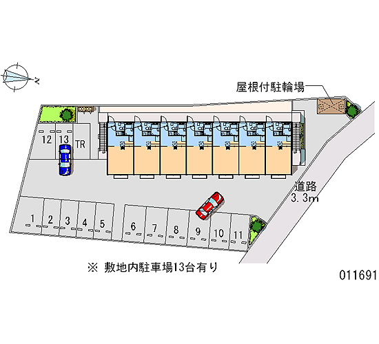 Yamanashi Prefecture, central city Nishihanawa