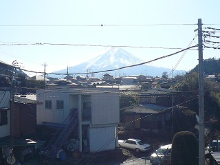 View. View Mount Fuji