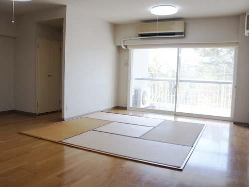 Living. Living there is a tatami part