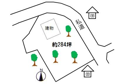 Compartment figure. 7.35 million yen, 2LDK, Land area 941 sq m , Building area 88.6 sq m