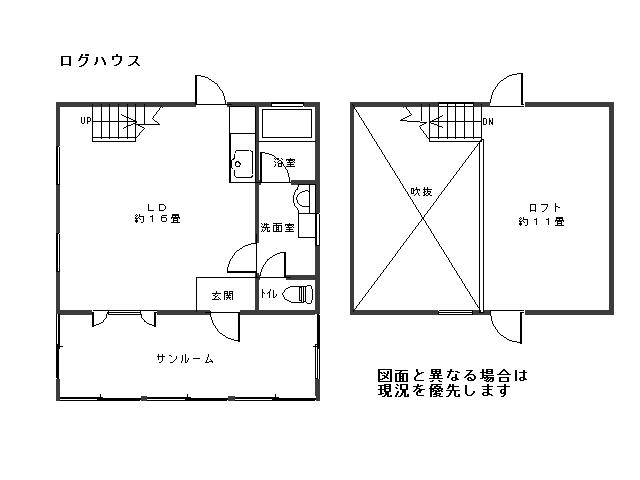 Floor plan. 19,800,000 yen, 3LDK, Land area 385.09 sq m , Building area 110 sq m