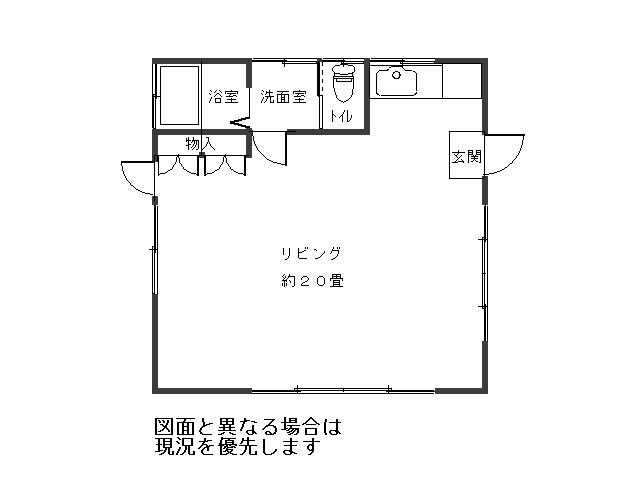 Floor plan. 5.2 million yen, Land area 1,027 sq m , Building area 40.57 sq m