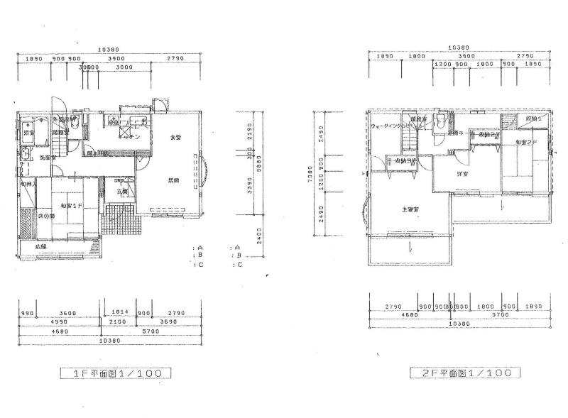 Floor plan. 23.8 million yen, 4LDK, Land area 446.87 sq m , Building area 130.98 sq m