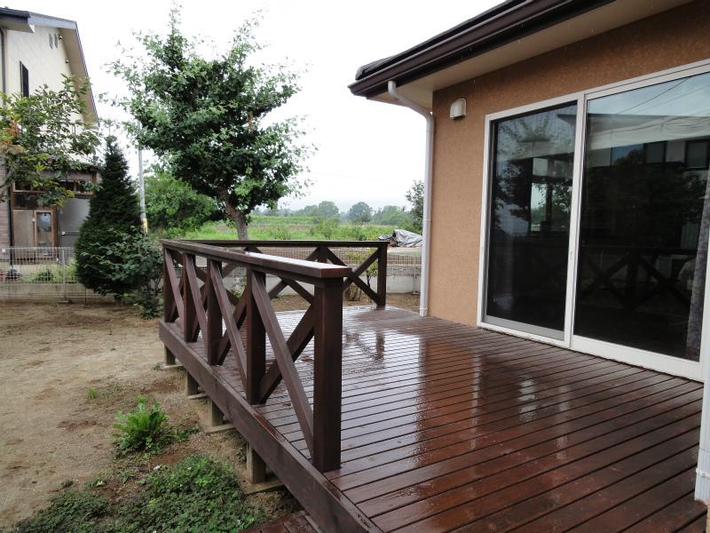 Other. Spacious wood deck