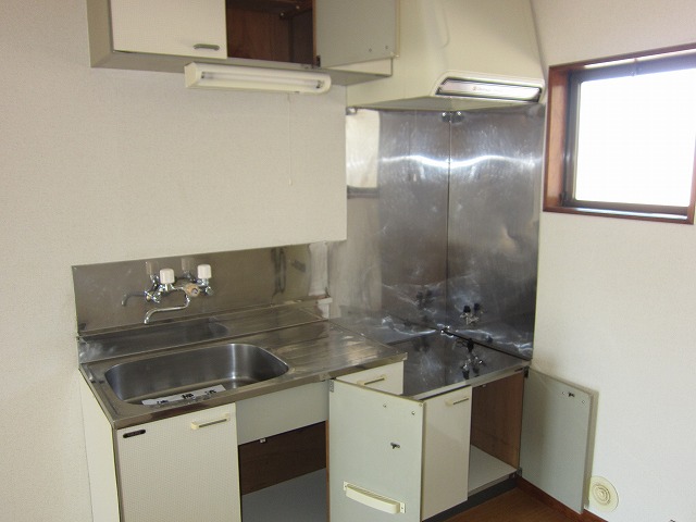 Kitchen. There is also housed in the top of the sink