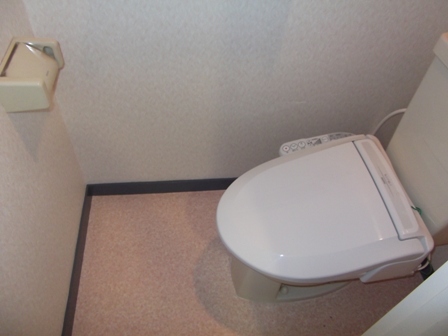 Toilet. With Washlet