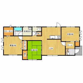 Floor plan. 19.9 million yen, 3LDK, Land area 225.25 sq m , Floor plan of the building area 81.15 sq m 3LDK