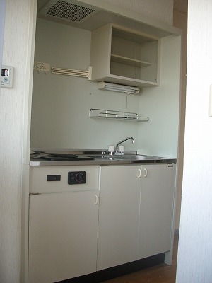 Kitchen. With a small cupboard