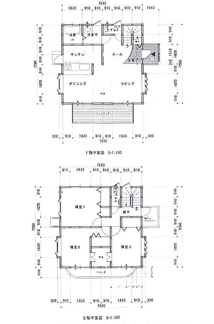 Floor plan. 21 million yen, 3LDK, Land area 174.97 sq m , Building area 104.86 sq m 3LDK