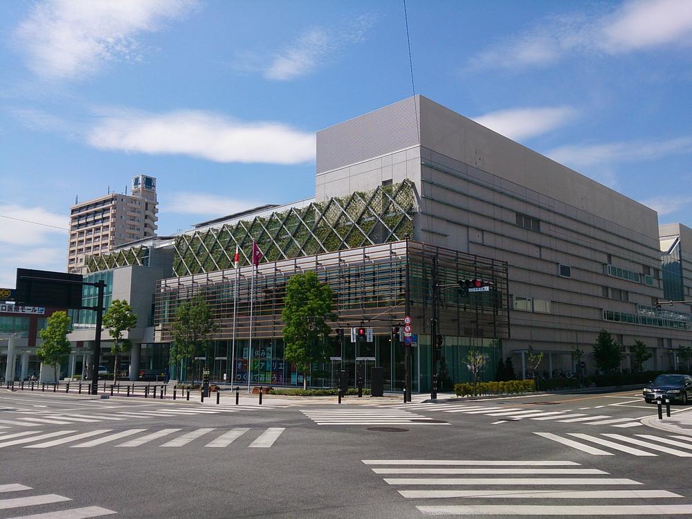 library. Until the prefectural library 1600m