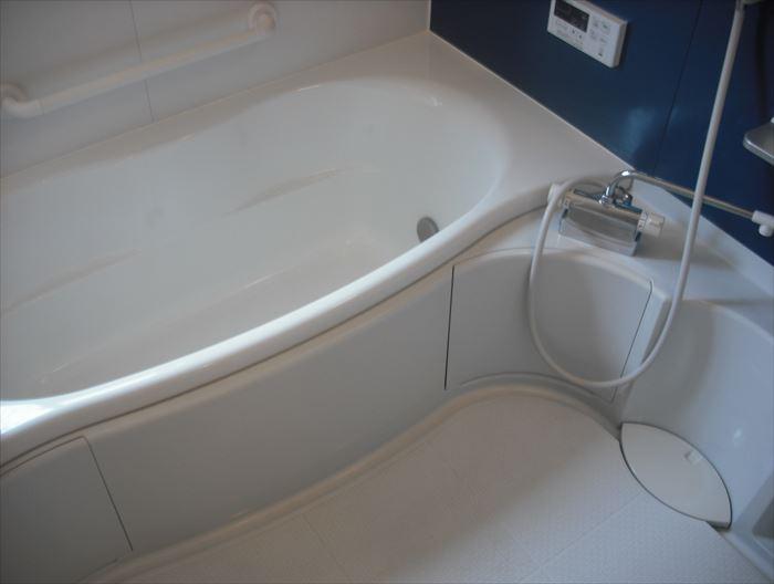 Bathroom. Tub as new beautiful