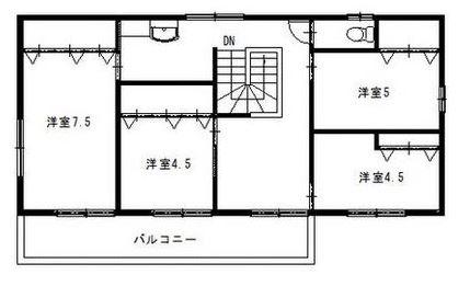 Floor plan. 23 million yen, 5LK, Land area 242.61 sq m , Building area 132.76 sq m
