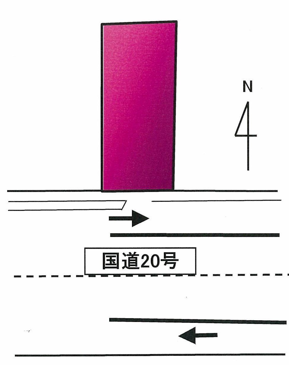 Compartment figure. Land price 25 million yen, Land area 732.59 sq m