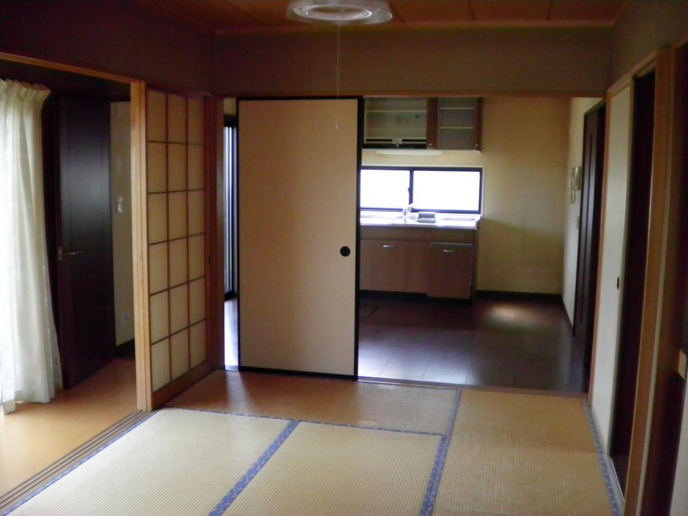 Non-living room. First floor Japanese-style room and dining kitchen
