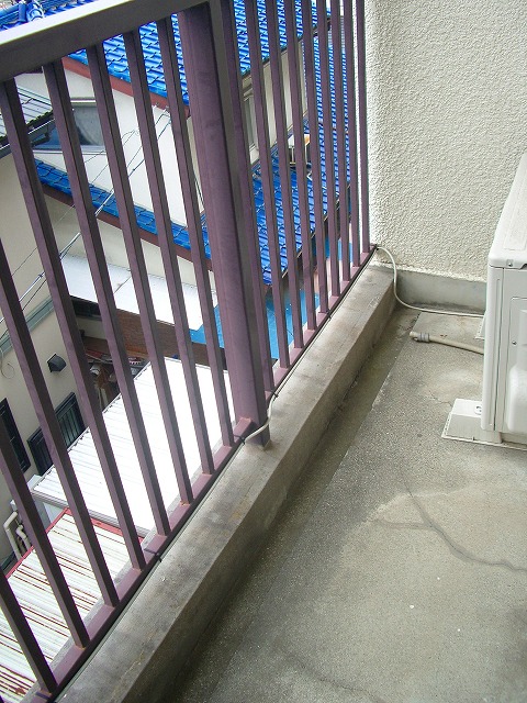 Balcony. Perfect for washing clothes on the south-facing veranda