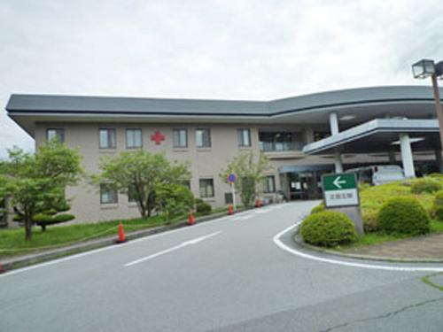 Hospital. 9700m to Yamanashi Red Cross Hospital