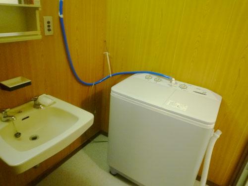 Wash basin, toilet. Wash ・ Washing machine Storage
