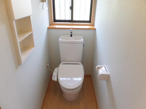 Toilet. With cleaning function toilet is also new goods exchange. 