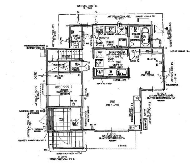 Floor plan. 29,800,000 yen, 4LDK, Land area 214.14 sq m , Building area 121.55 sq m 1 floor